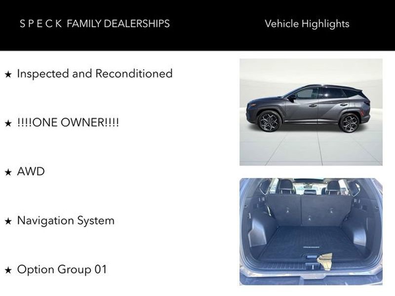 Used 2023 Hyundai Tucson N Line AWD/4WD image 13