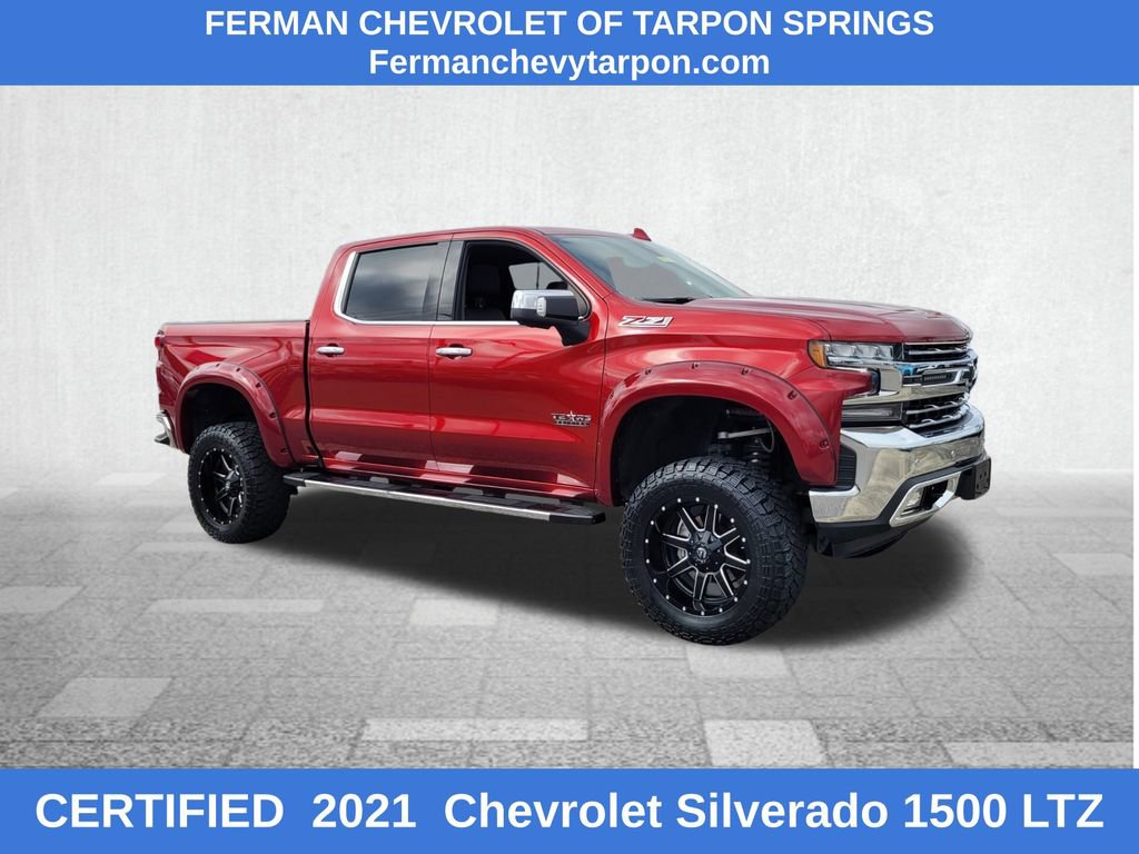 Certified 2021 Chevrolet Silverado 1500 LTZ w/ LTZ Premium Package