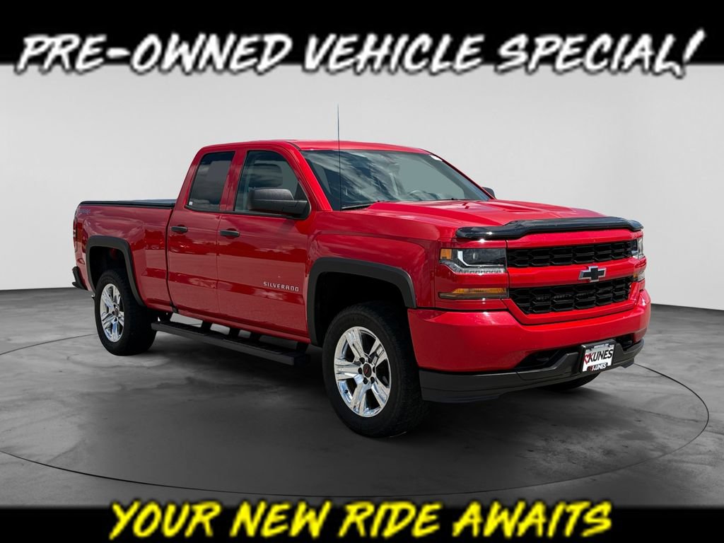 Used 2017 Chevrolet Silverado 1500 Custom w/ Custom Convenience Package AWD/4WD video 1