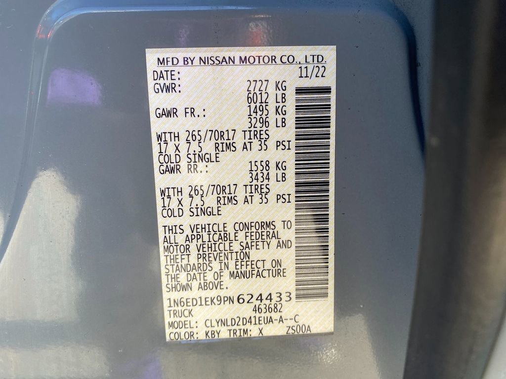 Used 2023 Nissan Frontier PRO-4X w/ Technology Package image 31