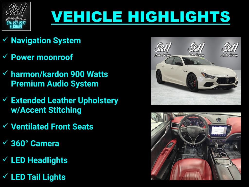 Used 2021 Maserati Ghibli S Q4 AWD/4WD image 3