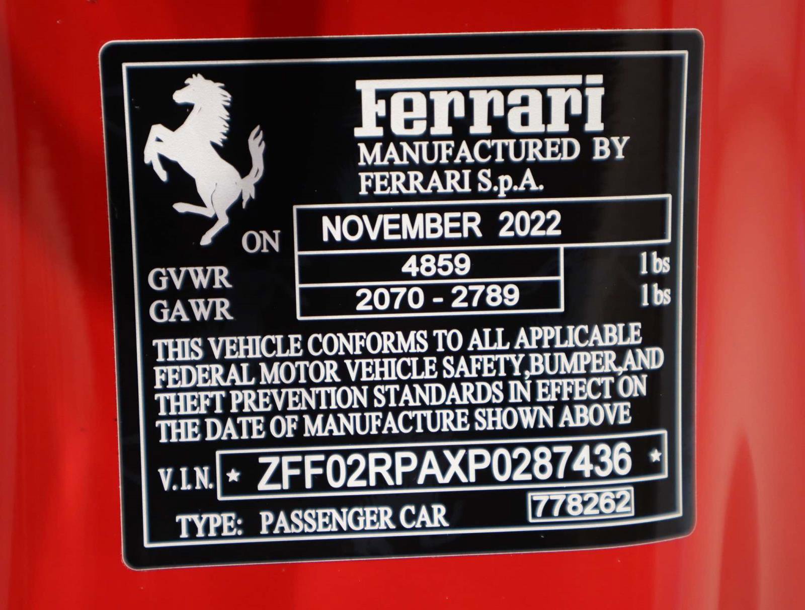 Certified 2023 Ferrari Portofino M RWD image 39