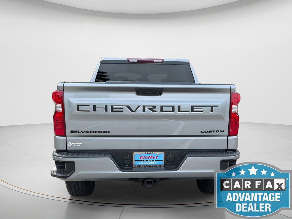 Used 2023 Chevrolet Silverado 1500 Custom w/ LPO, Dark Essentials Package RWD image 6