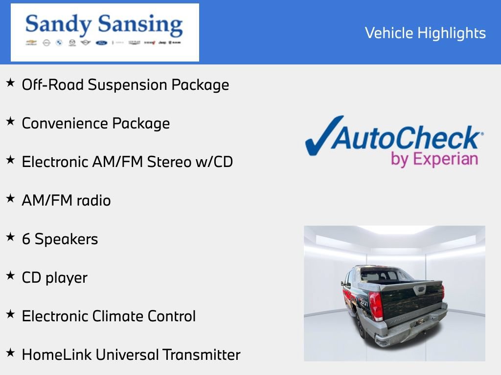 Used 2002 Chevrolet Avalanche 4x4 w/ Off-Road Suspension Pkg image 7