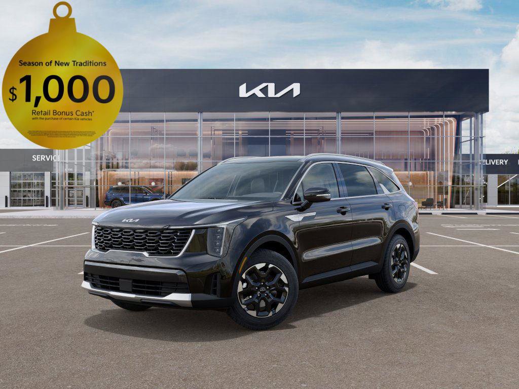 New 2025 Kia Sorento S w/ Panoramic Sunroof Package