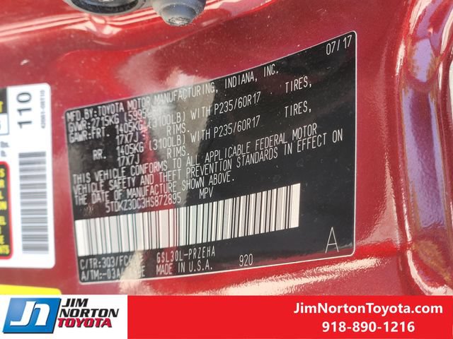 Used 2017 Toyota Sienna LE FWD image 33
