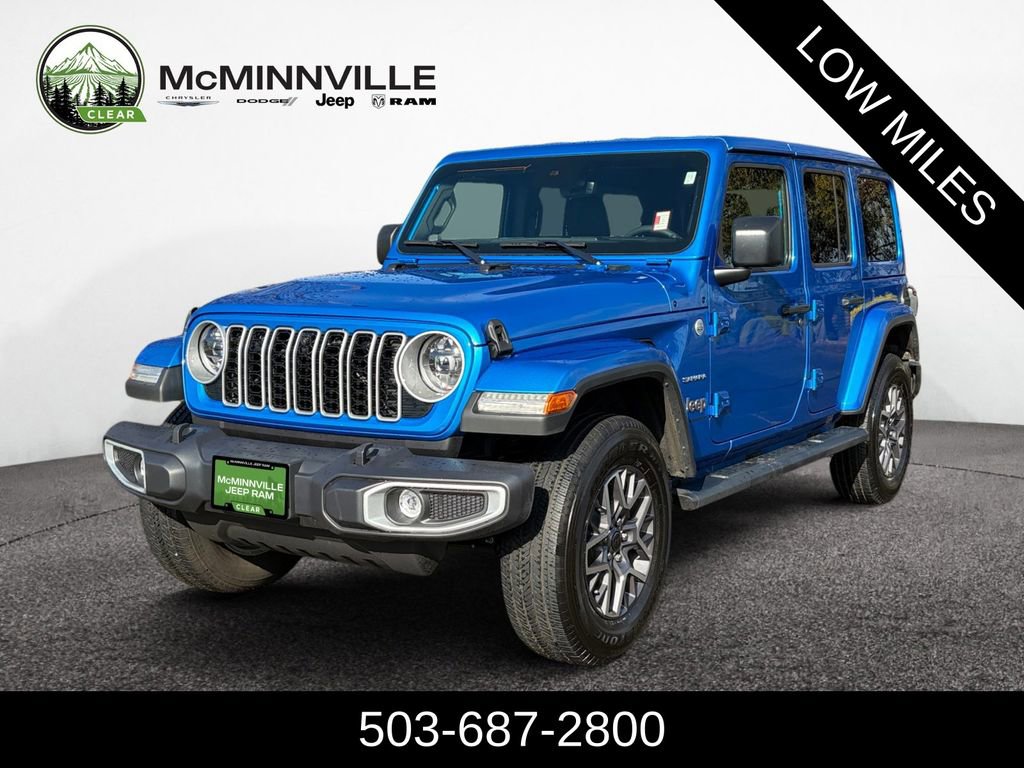 Used 2024 Jeep Wrangler Sahara w/ Technology Group