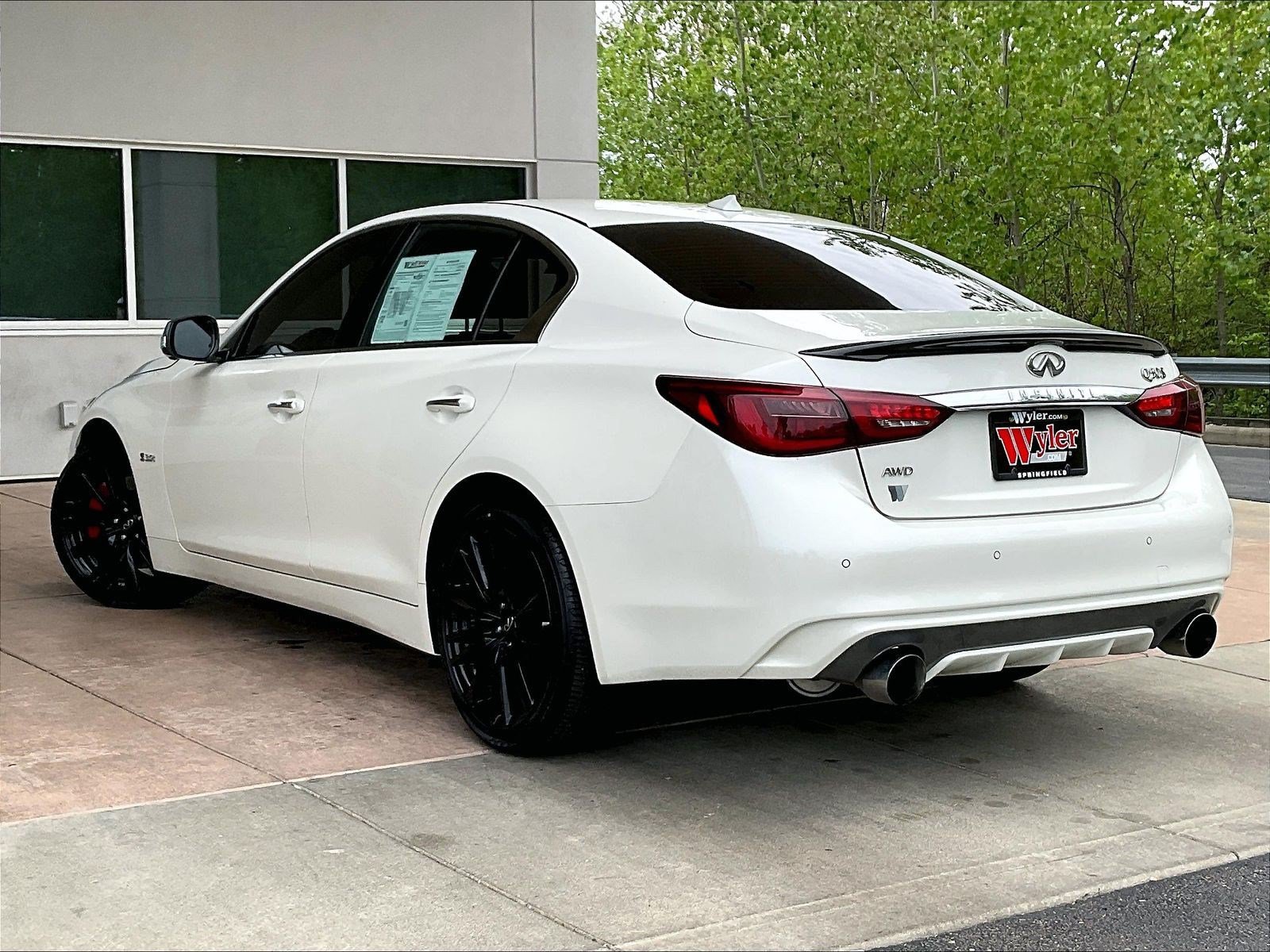 Used 2020 INFINITI Q50 Red Sport 400 w/ Proactive Package AWD/4WD image 4