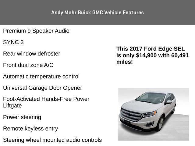 Used 2017 Ford Edge SEL w/ Equipment Group 201A AWD/4WD image 8