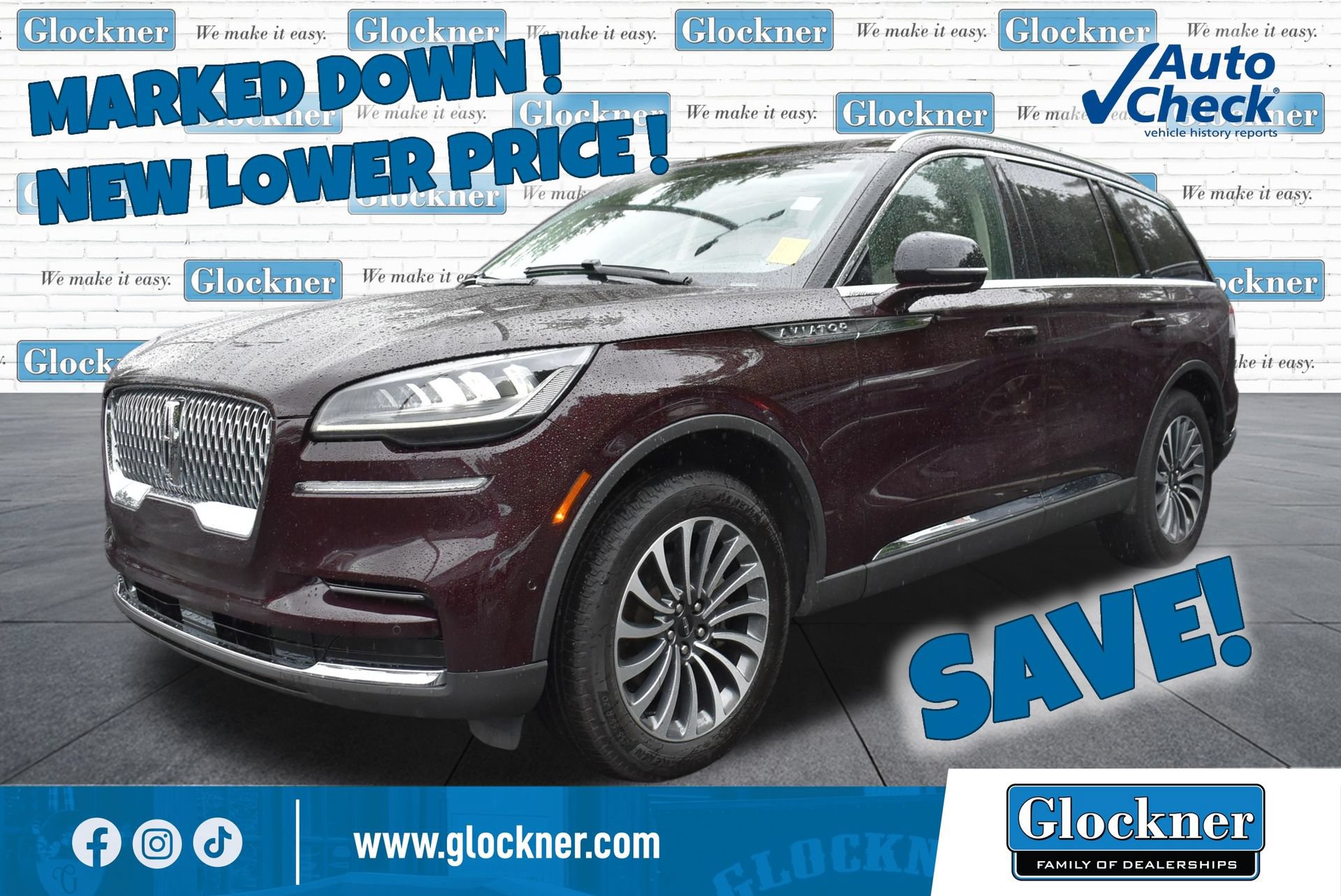 Used 2023 Lincoln Aviator Reserve w/ Equipment Group 201A AWD/4WD image 1