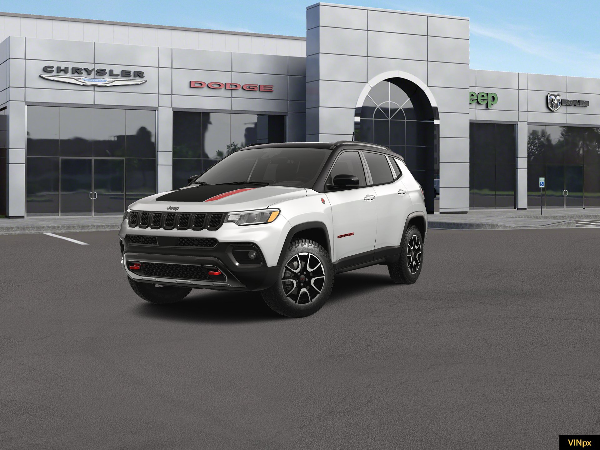 New 2026 Jeep Compass Trailhawk w/ Sun, Sound & Navigation Group AWD/4WD image 1