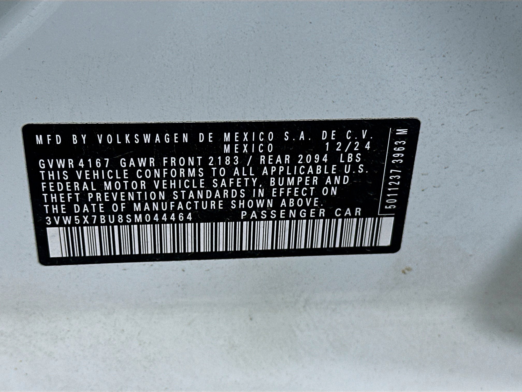 Used 2025 Volkswagen Jetta S FWD image 12