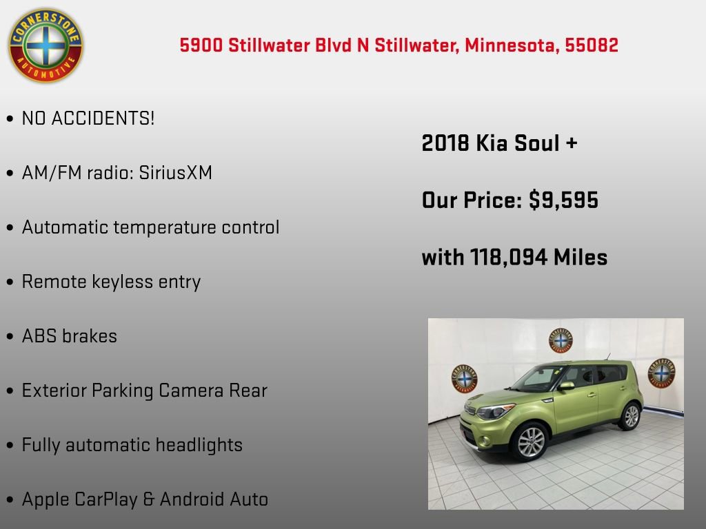 Used 2018 Kia Soul + FWD image 5