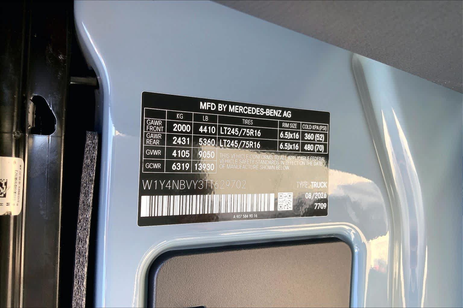New 2026 Mercedes-Benz Sprinter 2500 image 26