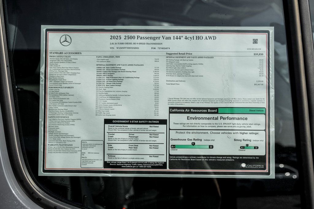 Used 2025 Mercedes-Benz Sprinter 2500 image 26