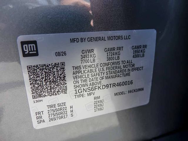 New 2026 Chevrolet Suburban Premier AWD/4WD image 34