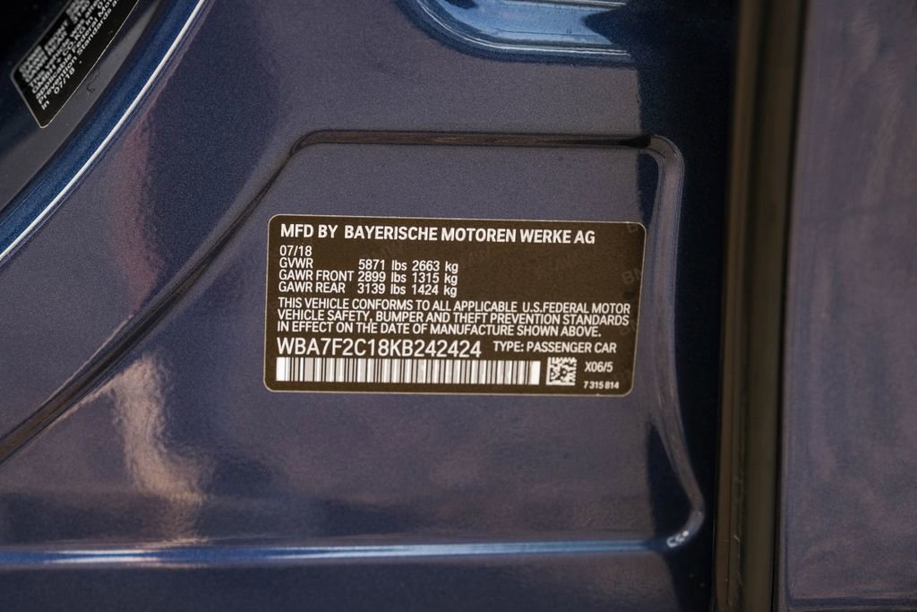 Used 2019 BMW ALPINA B7 xDrive w/ Luxury Rear Seating Package image 62