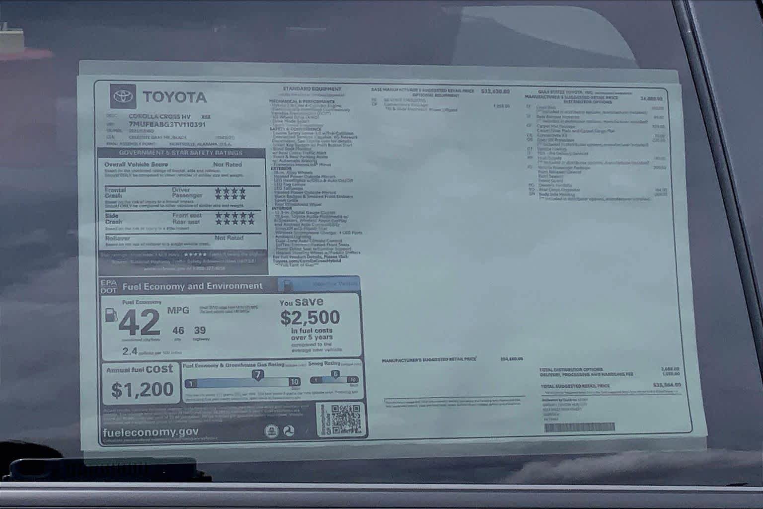 New 2026 Toyota Corolla Cross AWD Hybrid image 22