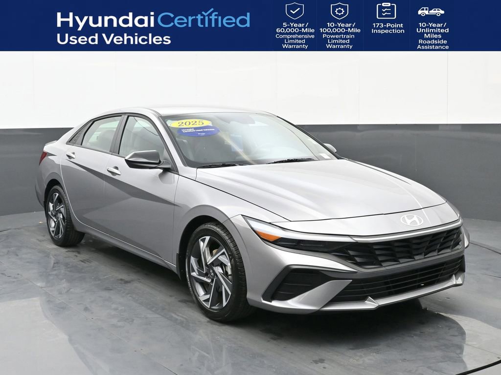 Certified 2025 Hyundai Elantra Sport