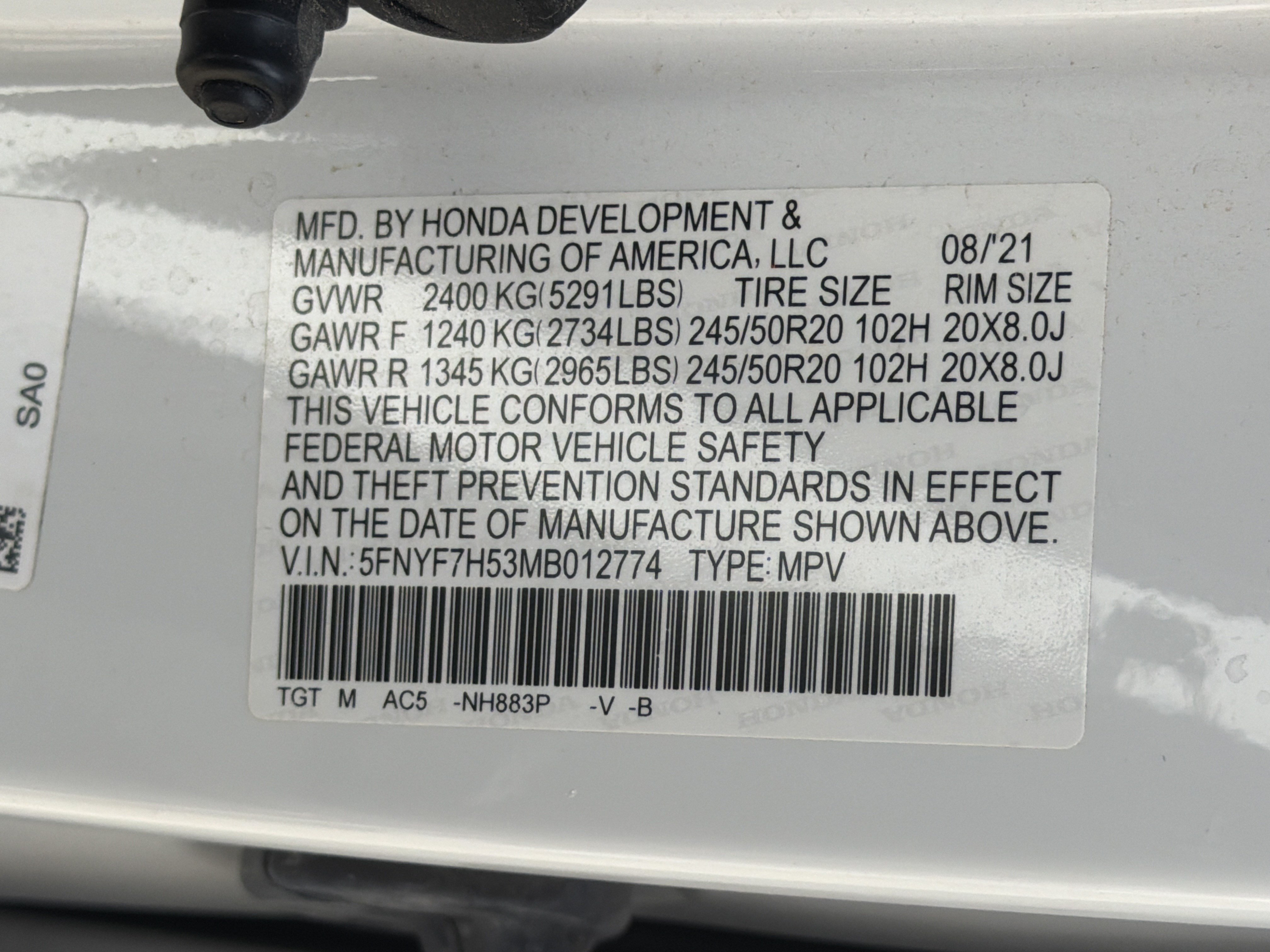 Used 2021 Honda Passport EX-L image 34