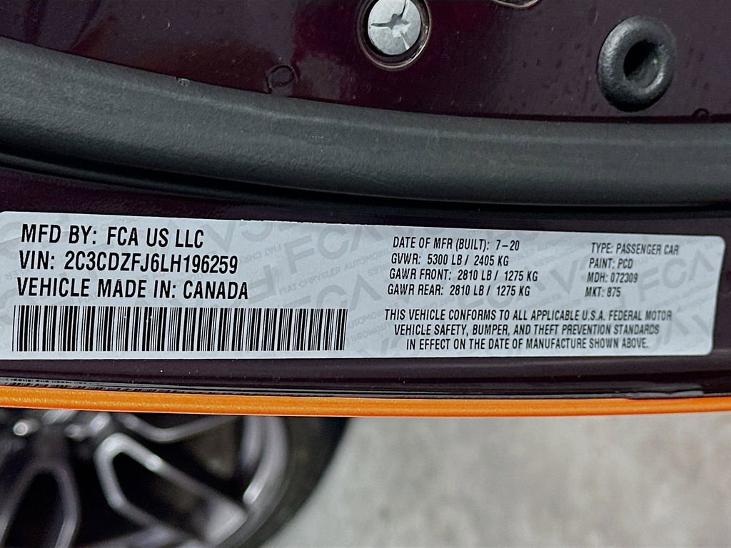 Used 2020 Dodge Challenger R/T Scat Pack RWD image 29