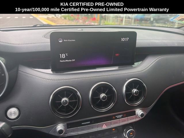 Certified 2022 Kia Stinger GT2 w/ Red Interior Color Package AWD/4WD image 23