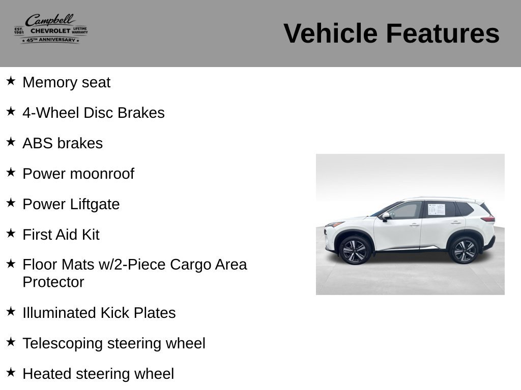 Used 2023 Nissan Rogue Platinum w/ Platinum Premium Package AWD/4WD image 10