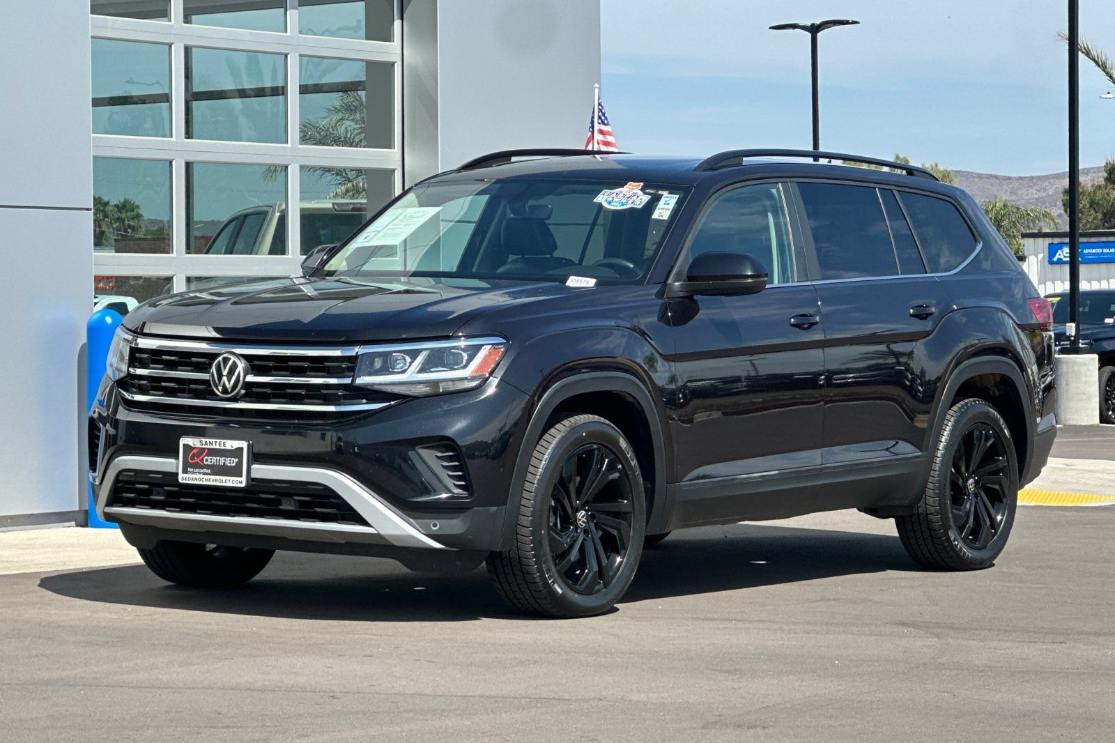 Used 2022 Volkswagen Atlas SE AWD/4WD image 8
