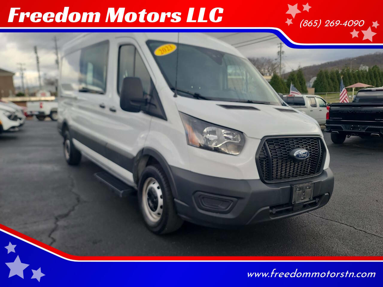 Used 2023 Ford Transit 250 250 3dr SWB Medium Roof Cargo w/ Load Area Protection Package image 1