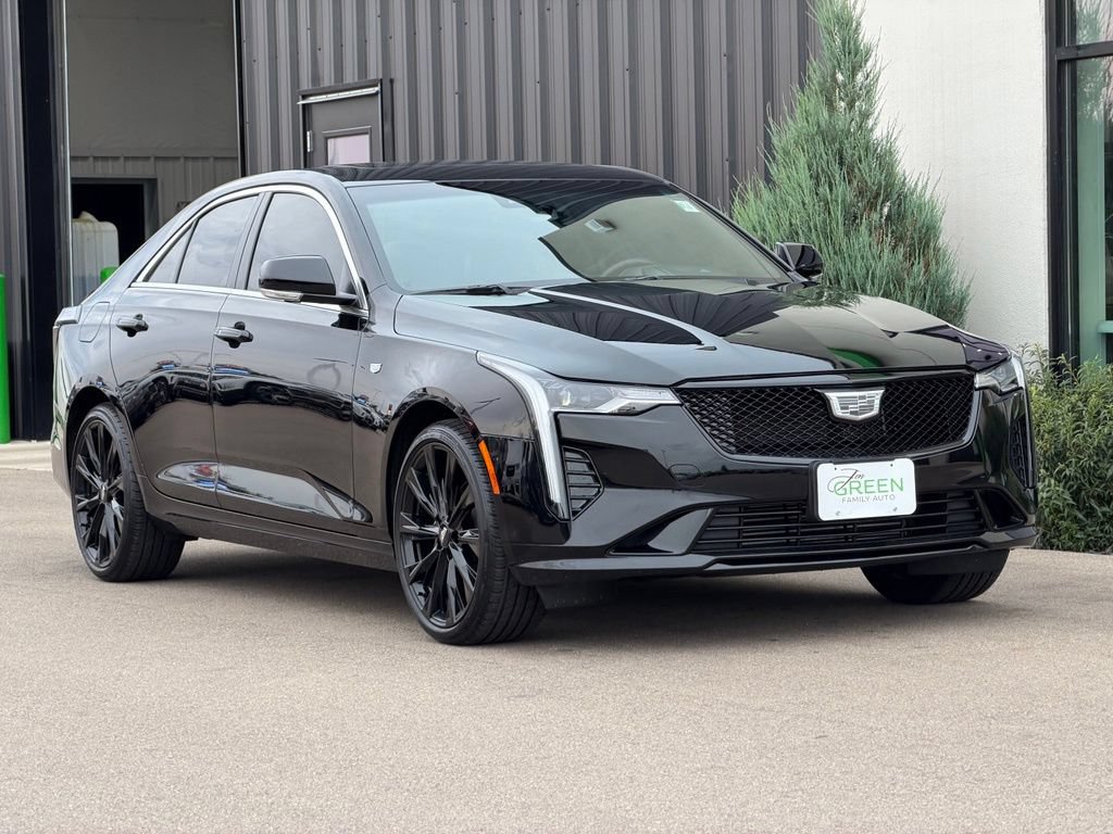 Used 2023 Cadillac CT4 Luxury w/ LPO, ONYX Package AWD/4WD image 4