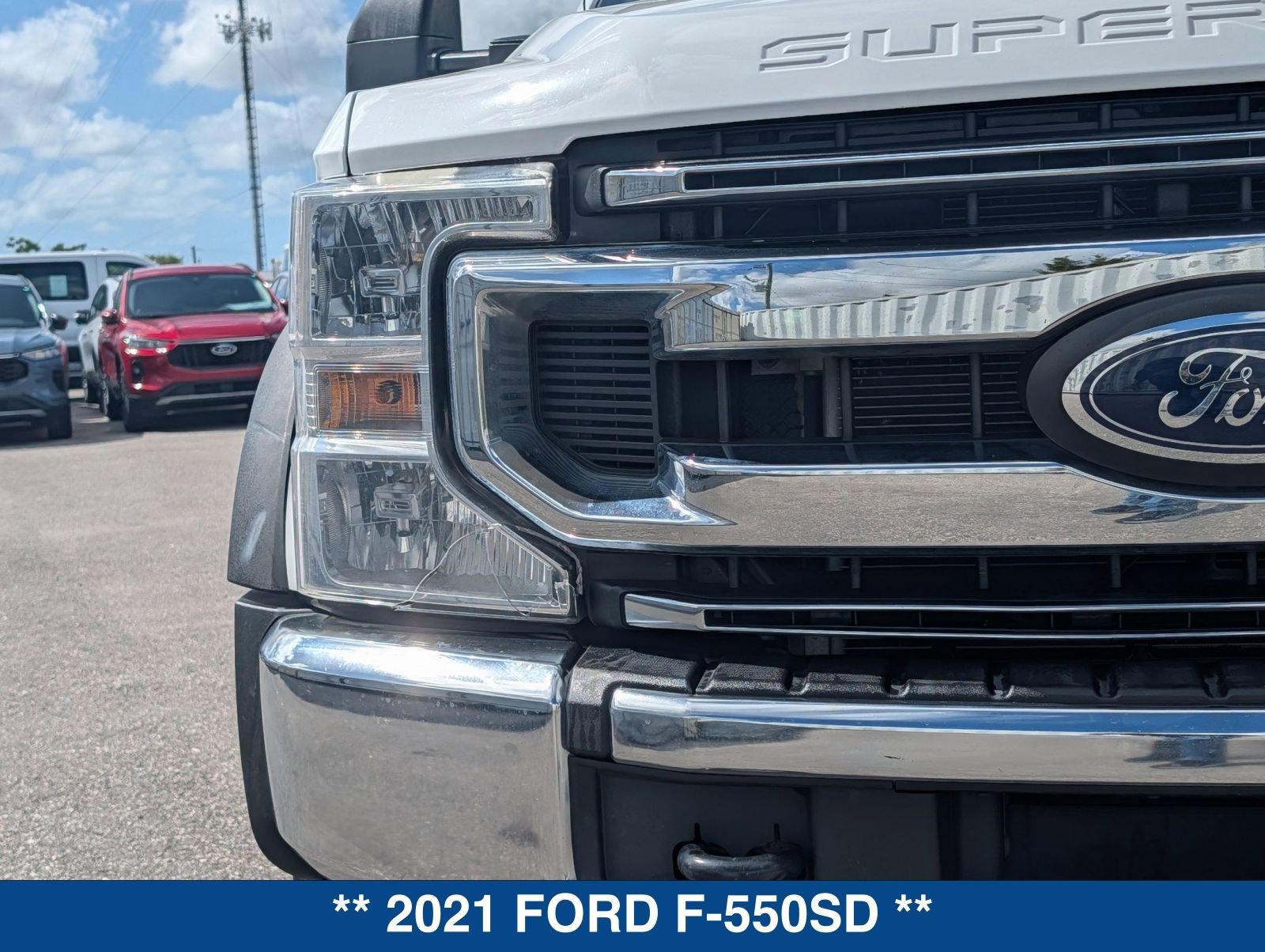 Used 2021 Ford F550 4x4 Crew Cab Super Duty image 9