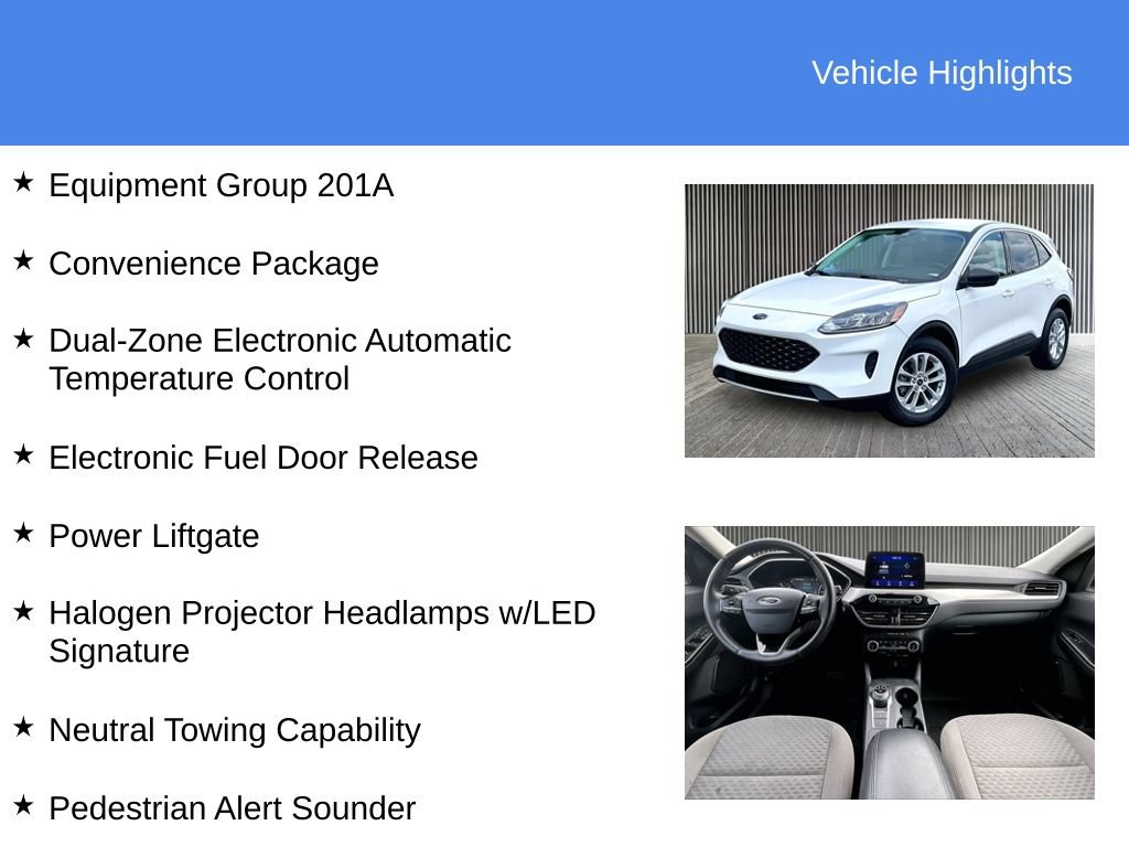 Used 2022 Ford Escape SE w/ Convenience Package AWD/4WD image 5