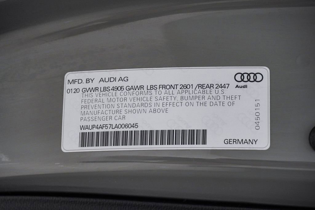 Used 2020 Audi S5 Premium Plus w/ Premium Plus AWD/4WD image 30