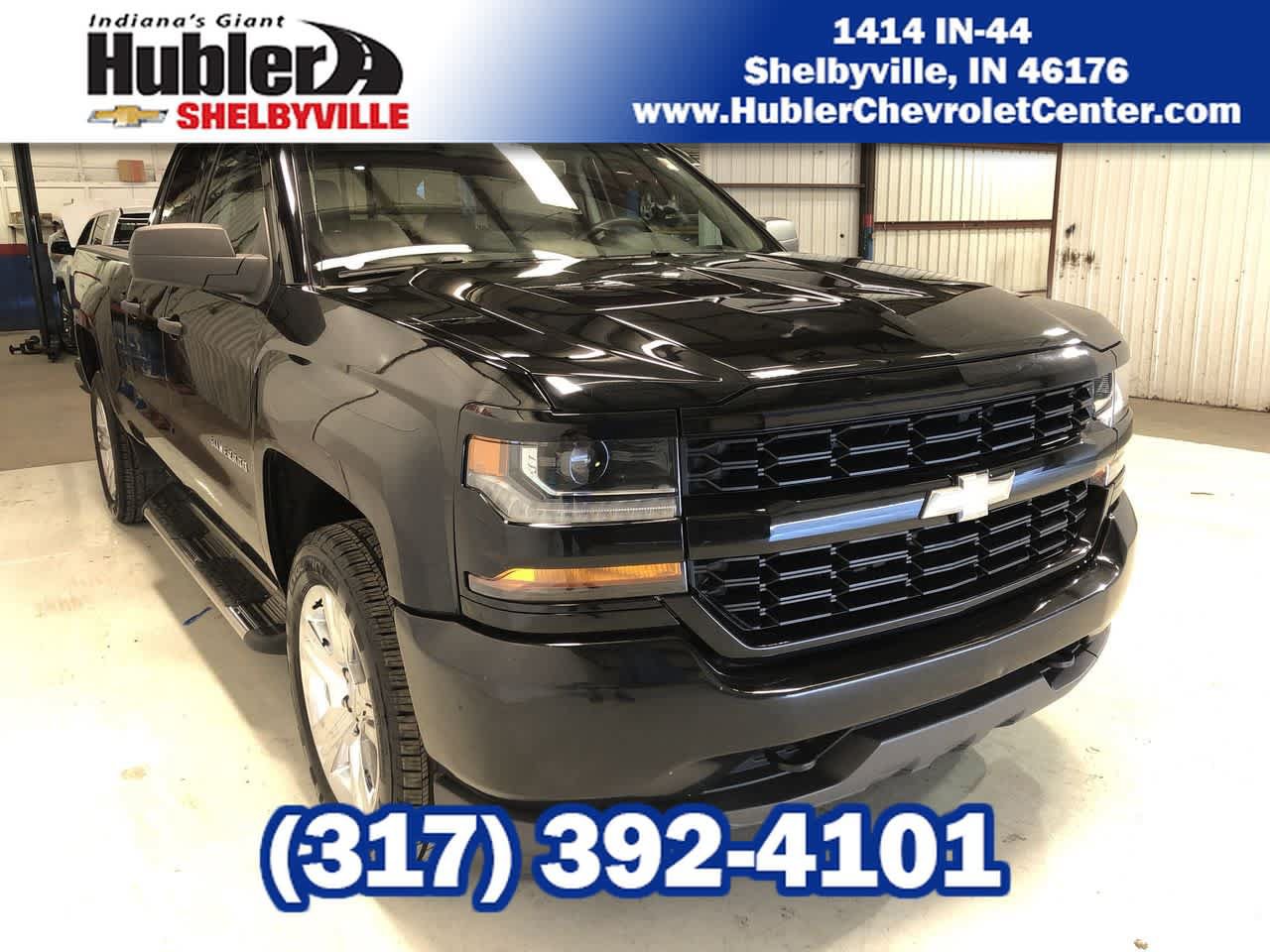 Used 2018 Chevrolet Silverado 1500 Custom w/ Custom Value Package AWD/4WD image 1