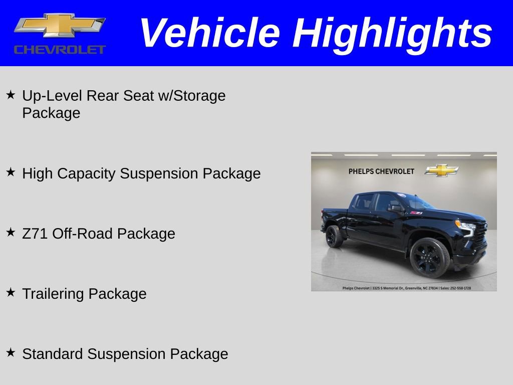Certified 2025 Chevrolet Silverado 1500 RST w/ All Star Edition Plus AWD/4WD image 3