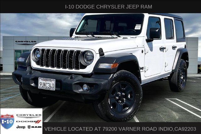 Used 2025 Jeep Wrangler Unlimited Sport AWD/4WD image 1