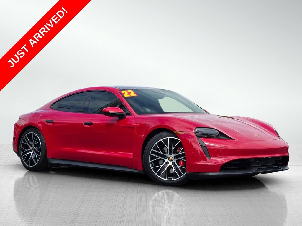 Used 2022 Porsche Taycan 4S AWD/4WD image 1