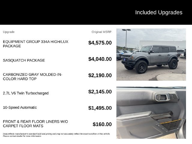 Certified 2024 Ford Bronco Badlands AWD/4WD image 5