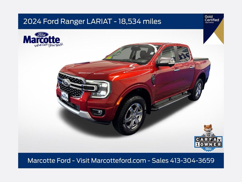 Certified 2024 Ford Ranger Lariat AWD/4WD image 1