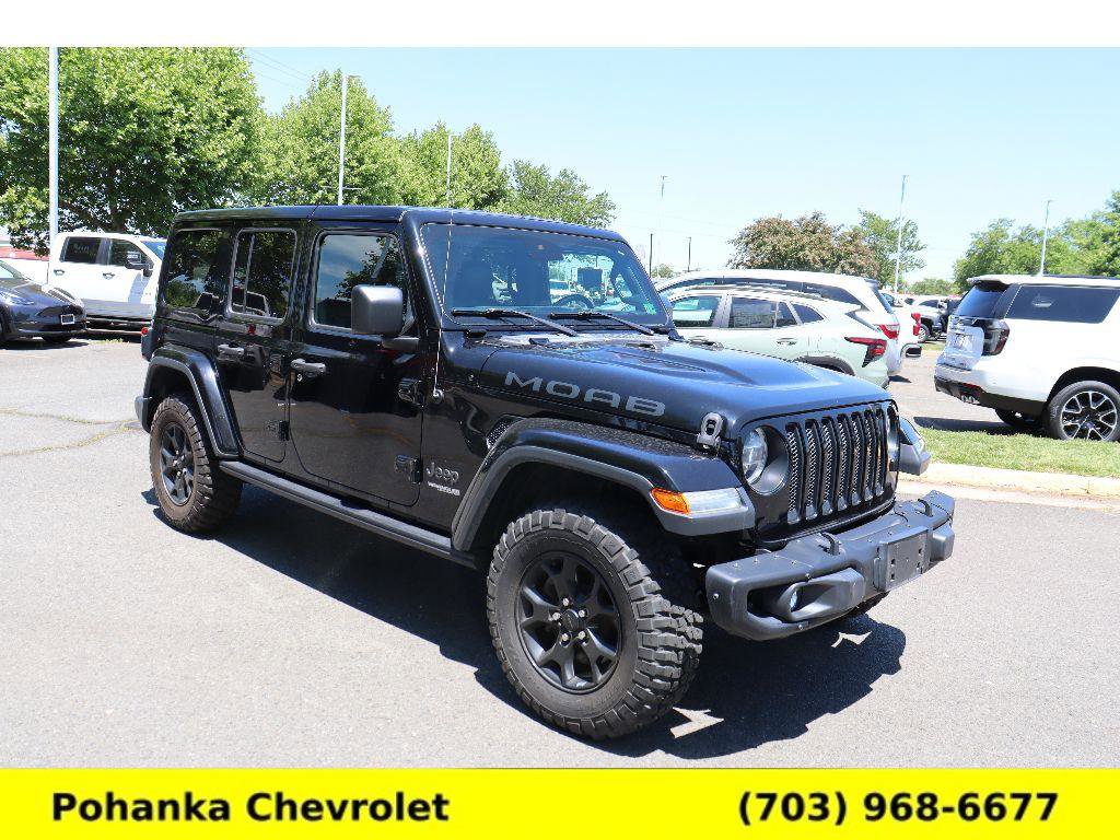 Used 2019 Jeep Wrangler Unlimited Sahara w/ Quick Order Package 24M Moab