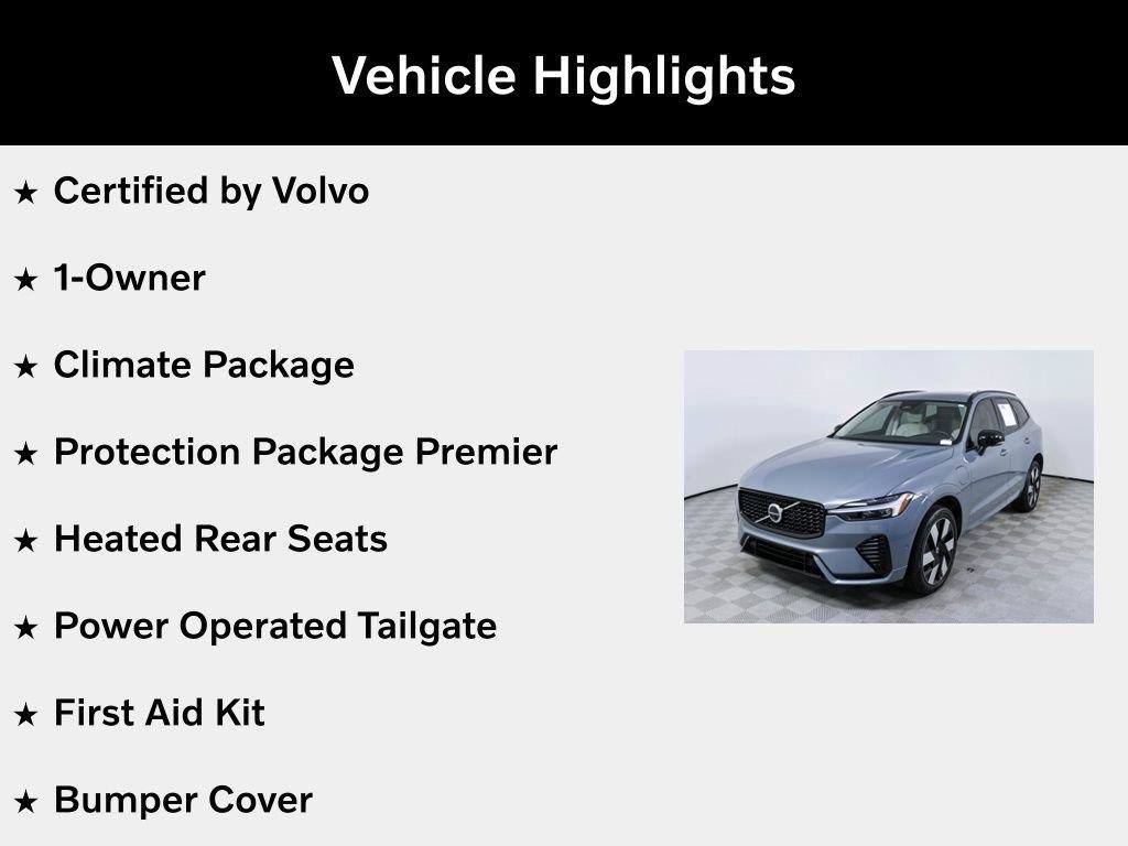 Certified 2024 Volvo XC60 T8 Plus w/ Protection Package Premier AWD/4WD image 5