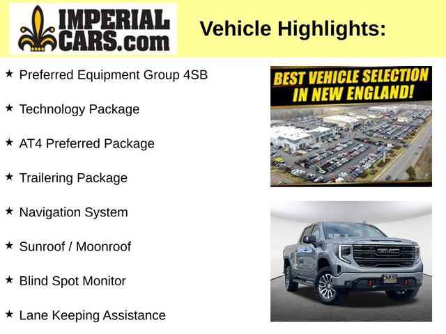 Used 2023 GMC Sierra 1500 AT4 w/ Technology Package image 7