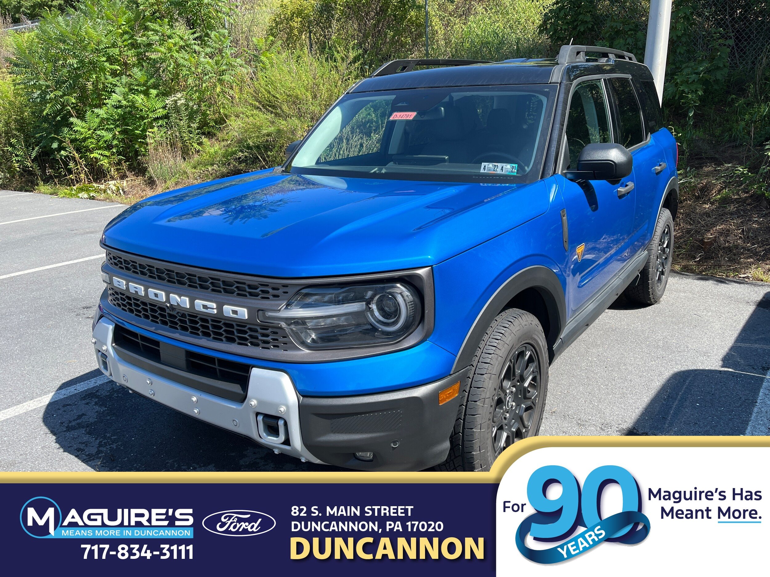 Used 2025 Ford Bronco Sport Badlands AWD/4WD image 1