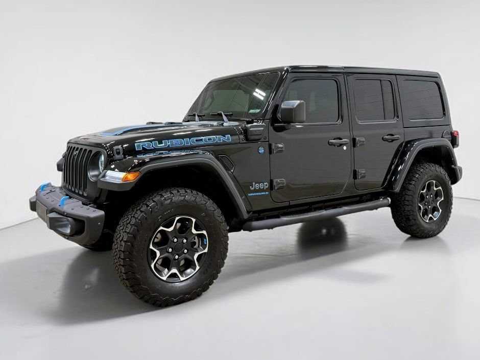 Used 2023 Jeep Wrangler Unlimited Rubicon 4xe w/ Steel Bumper Group AWD/4WD image 13