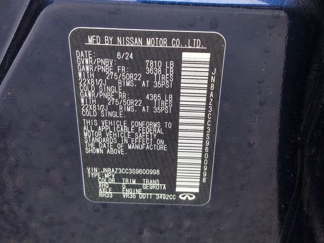 New 2025 INFINITI QX80 Autograph image 34