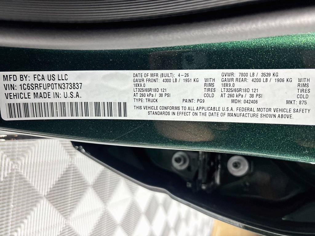 New 2026 RAM 1500 RHO AWD/4WD image 24
