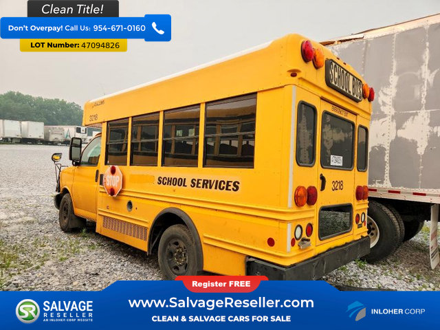 Used 2011 Chevrolet Express 3500 w/ School Bus Package RWD image 4