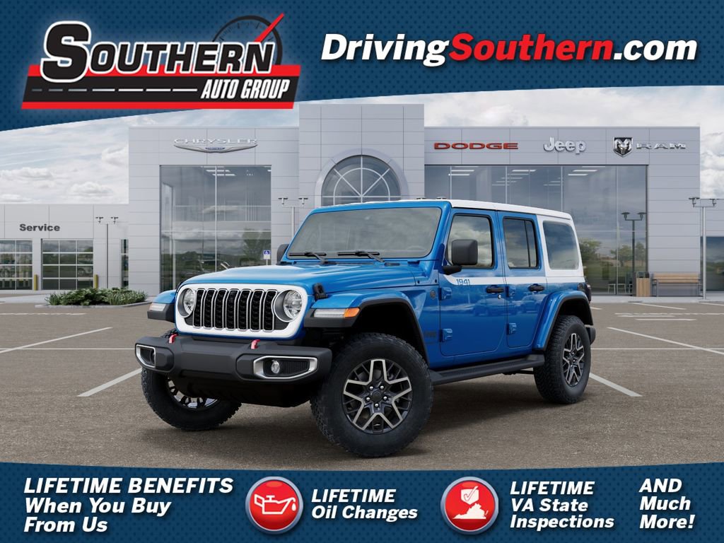 New 2026 Jeep Wrangler Unlimited Sahara w/ Whitecap Package AWD/4WD image 1
