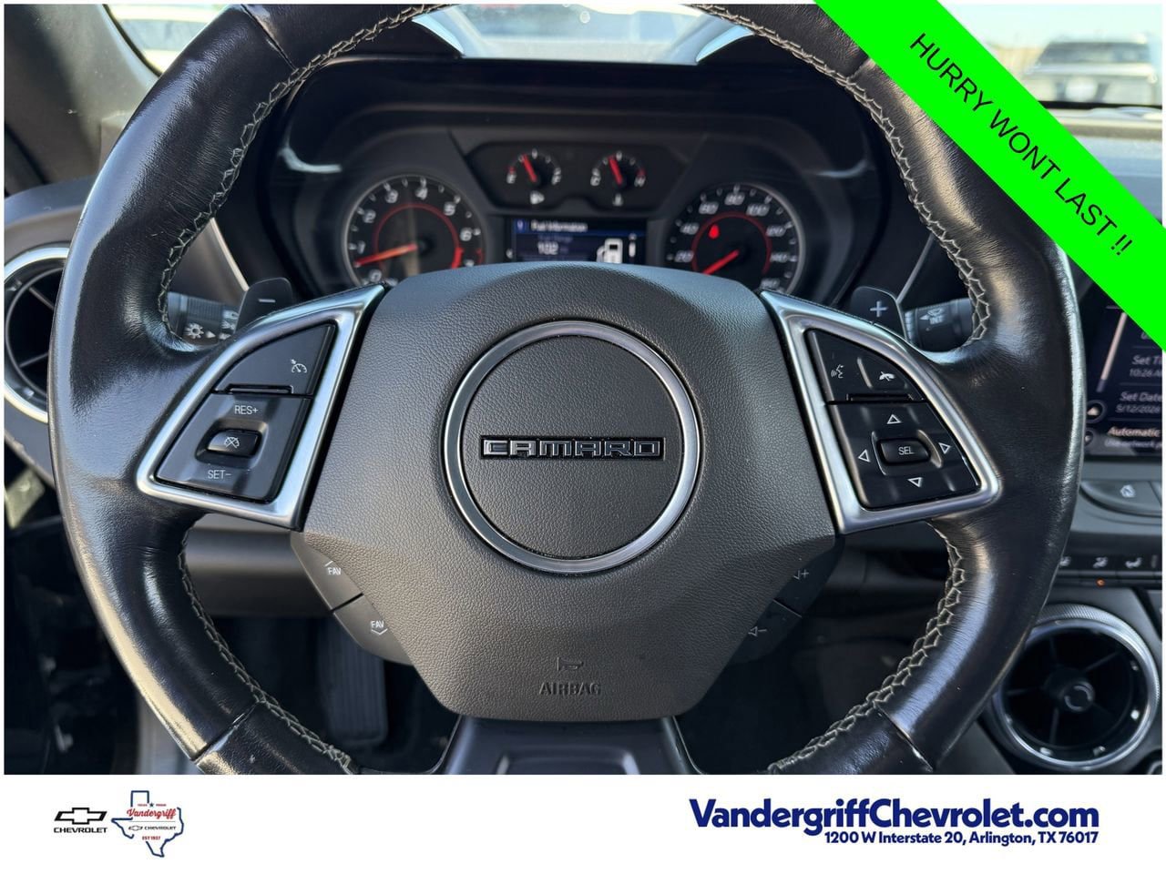 Used 2022 Chevrolet Camaro LT w/ RS Package RWD image 13