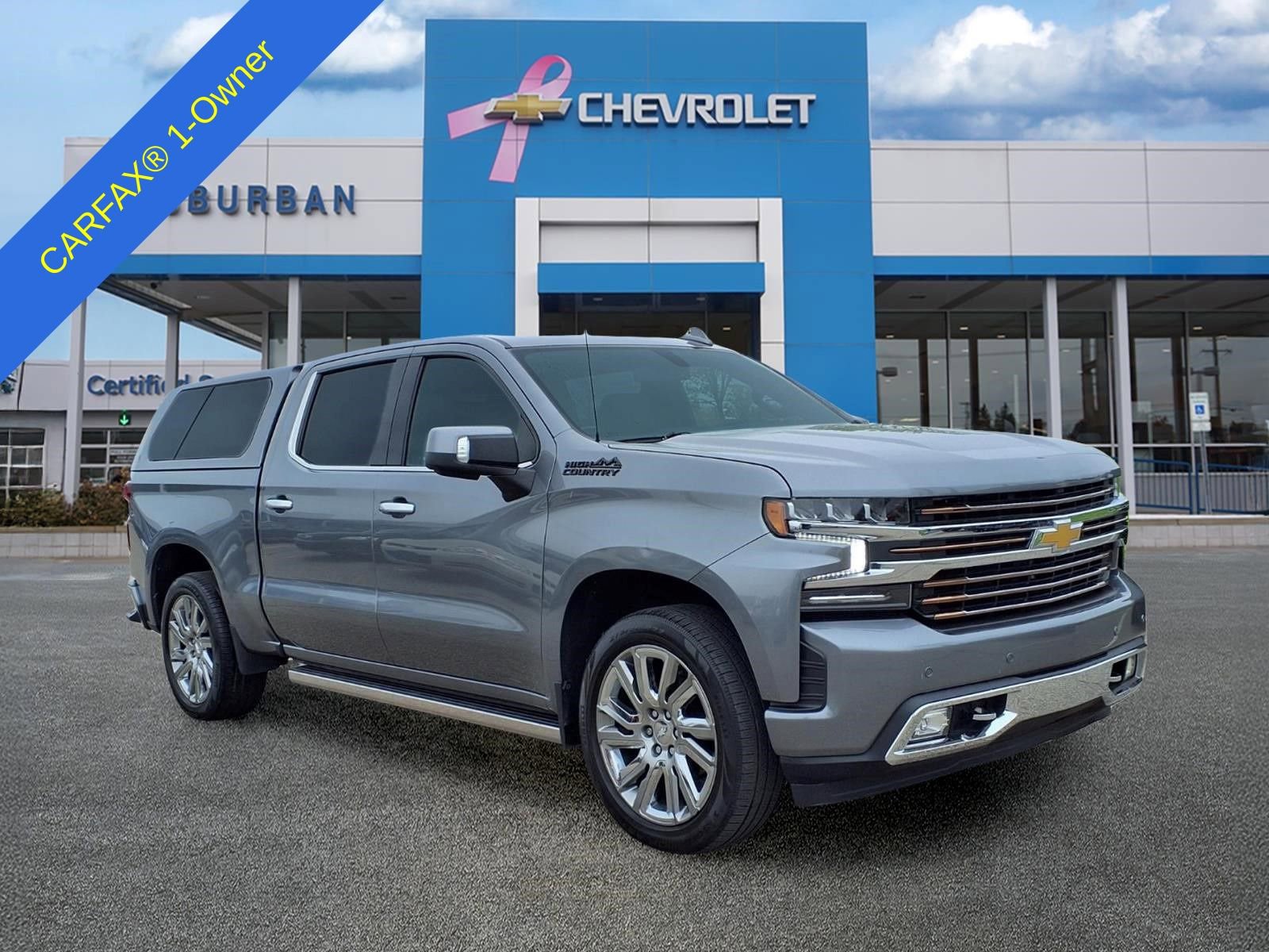 Used 2021 Chevrolet Silverado 1500 High Country w/ LPO, Dark Essentials Package AWD/4WD image 3